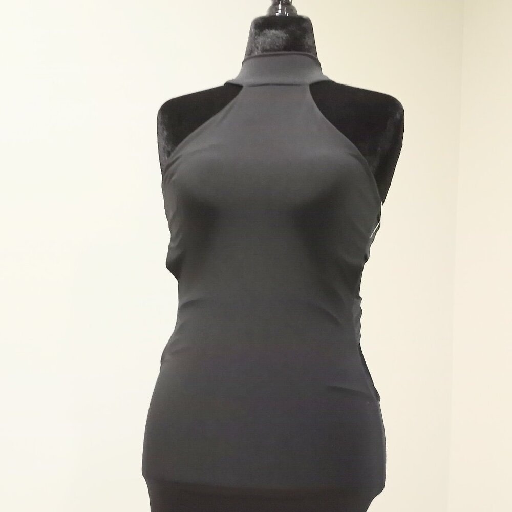 SENTIMENTAL NY BLACK PARTY DRESS WITH BACK CUTOUT WMEN SIZE M/L NEW
